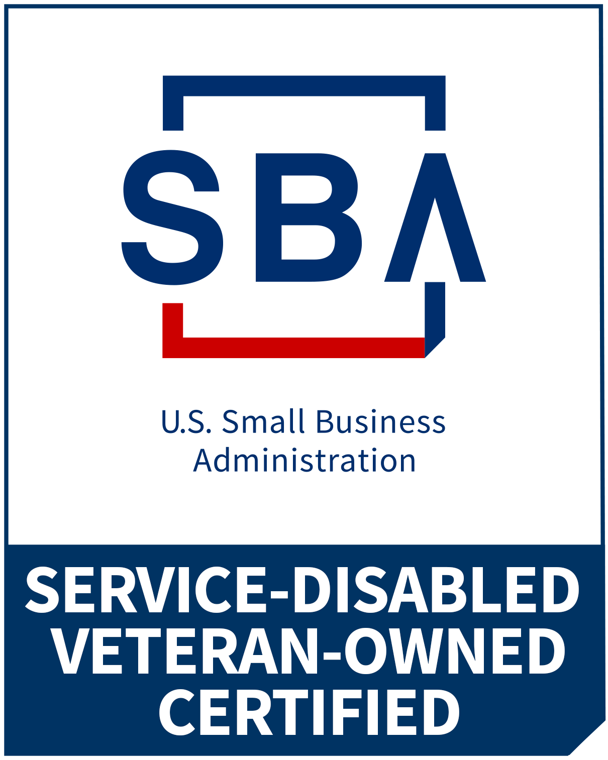 SBA Service-Disabled Veteran-Owned Small Business Certified